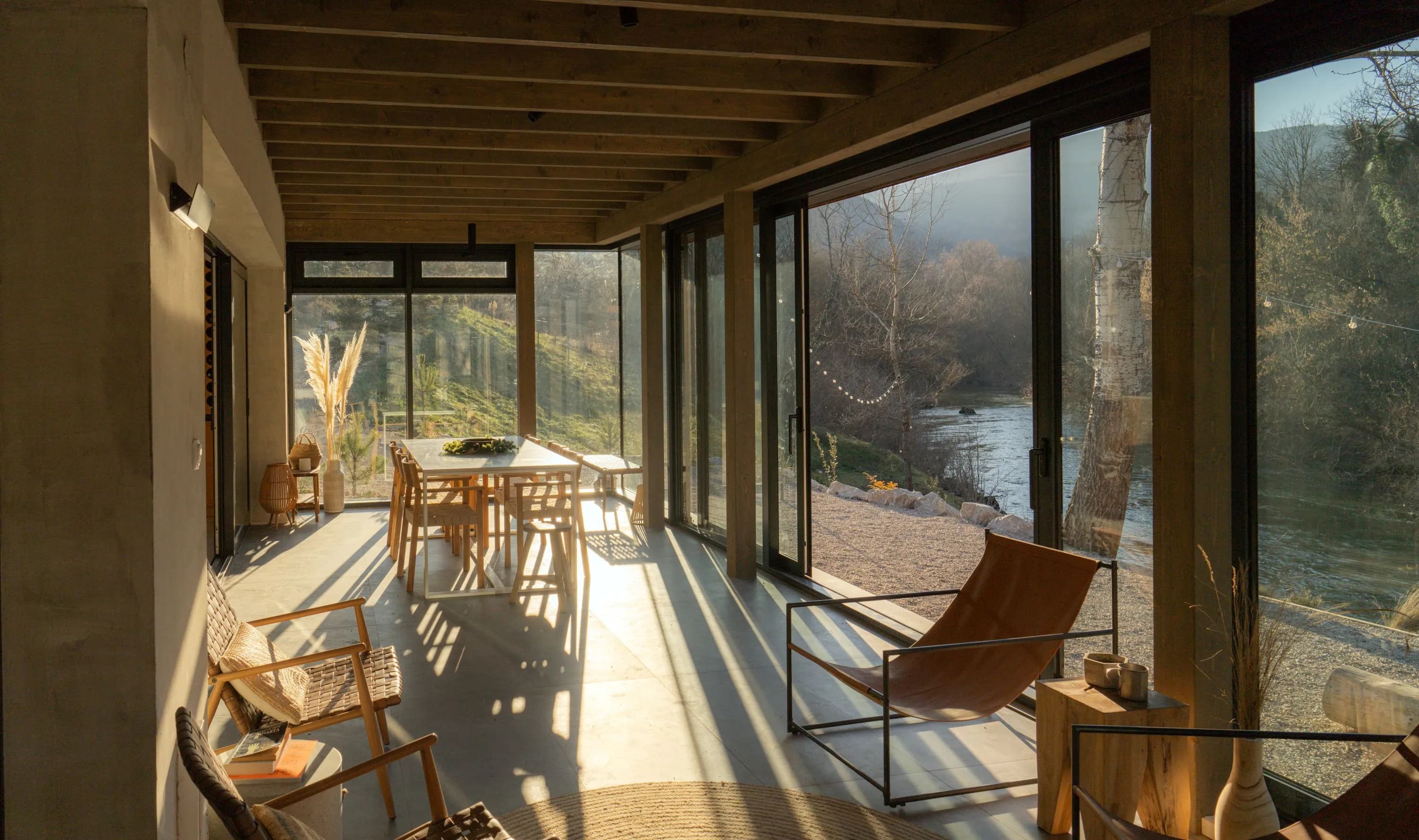 Bannière représentant une famille en Nouvelle-Calédonie