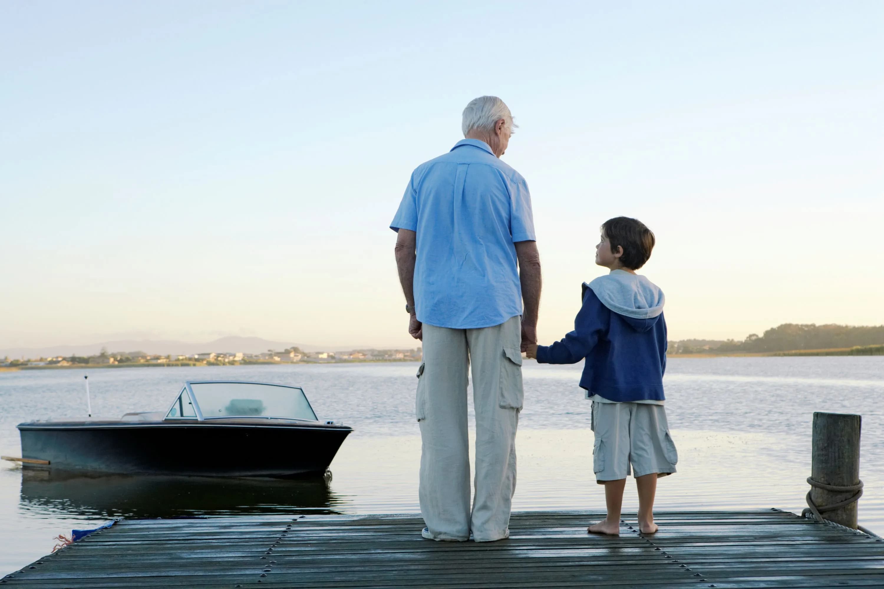 Bannière représentant une famille en Nouvelle-Calédonie